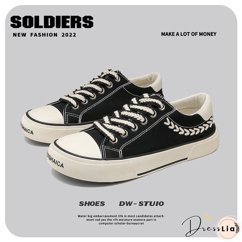 Men's Head Tilt Mango Lace Up Canvas Shoes