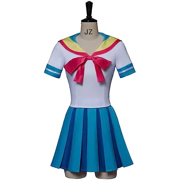 Gravity Falls Giffany Cosplay Costume Girls School Uniform Suit Adult Sailor Dress Short Top Skirt Outfits