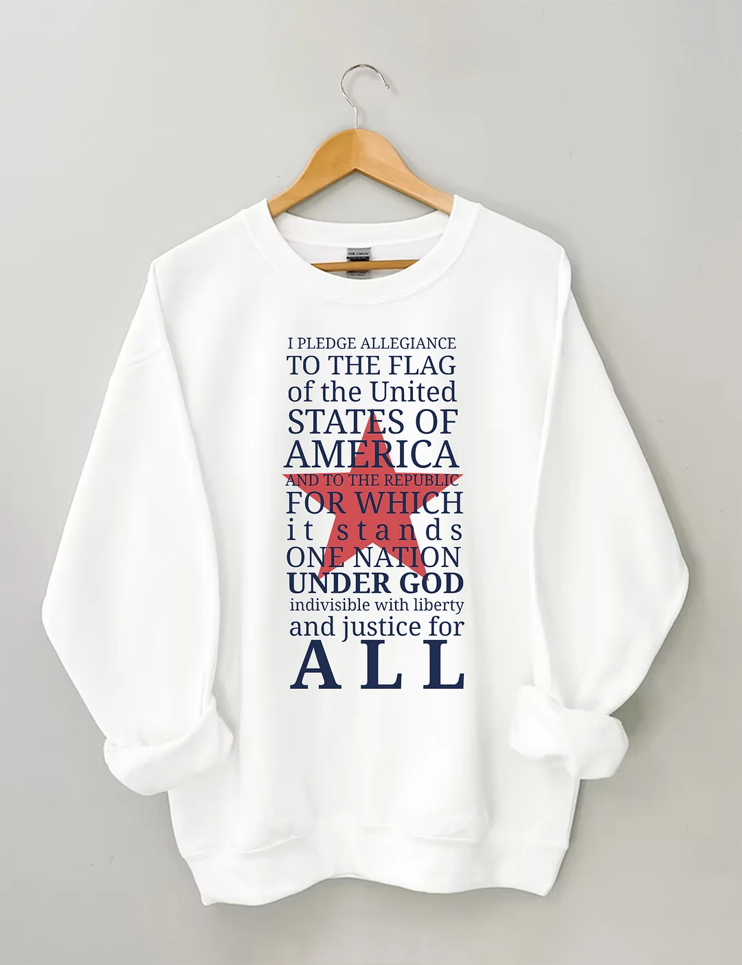 Pledge of Allegiance Sweatshirt