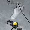 Mini COB Keychain Light USB Strong LED Work Outdoor Camping Emergency Lamp