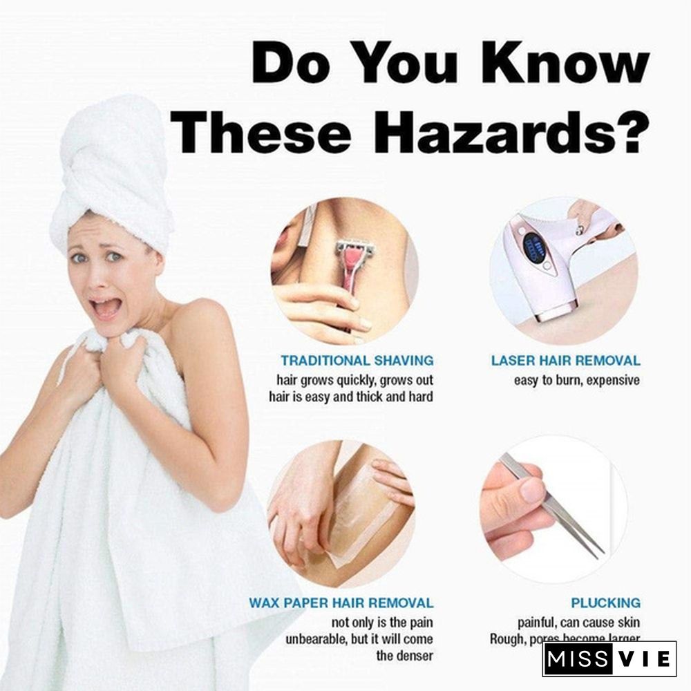 10ml/Permanent Hair Removal Spray Inhibiting and Reducing To Stop Hair Growth