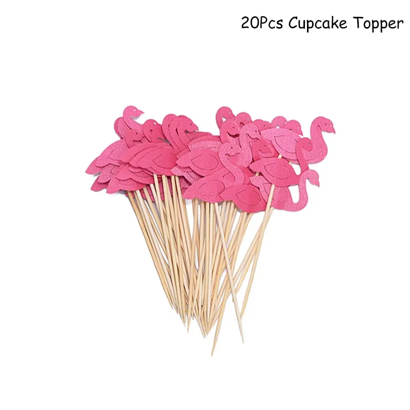Hawaiian Party Decorations Palm Leaves Bunting Banner Luau Flamingo Summer Tropical Party Decoration Jungle Safari Party Ballons