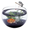 Fishing Cat Ornament Mini Cat Figurine Home Car Interior Decoration (7Pcs)
