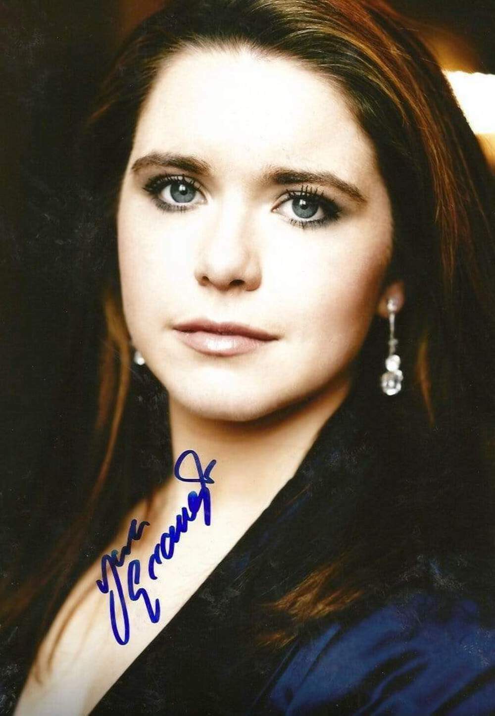 Tara Erraught MEZZO - SOPRANO autograph, In-Person signed Photo Poster painting