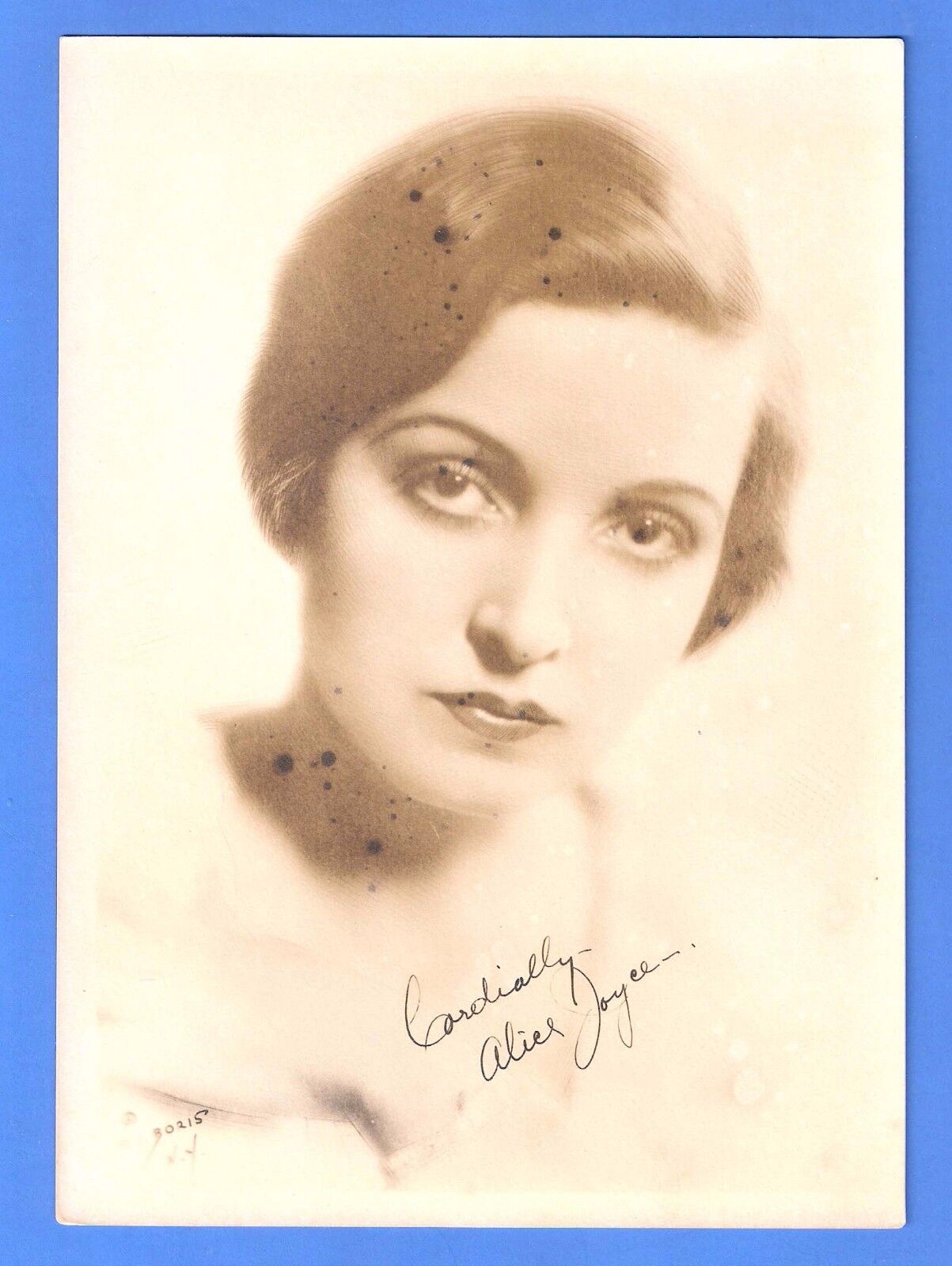 1920's Vintage ALICE JOYCE Movie Actress Original Photo Poster painting B&W 5 x 7