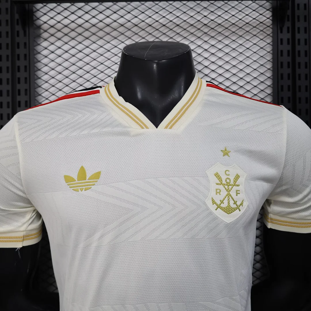 25/26 Flamengo Away Player Version Football T-Shirt Thai Quality