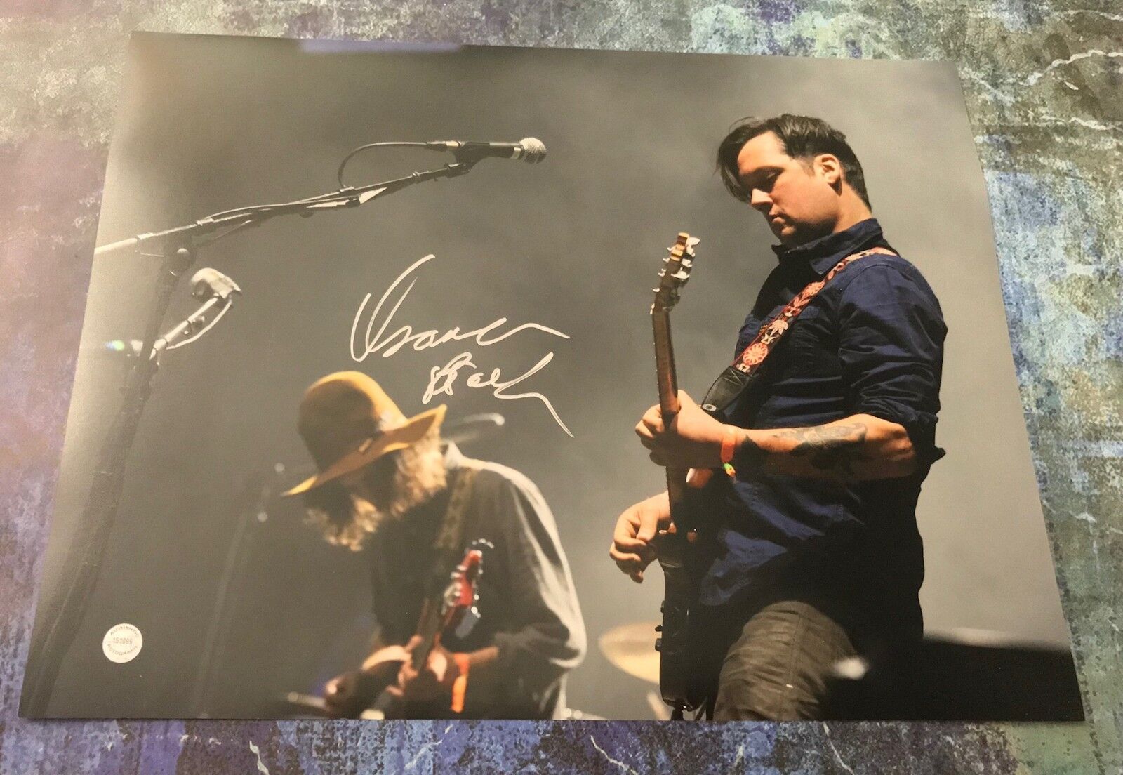 GFA Modest Mouse * ISAAC BROCK * Signed 11x14 Photo Poster painting AD2 PROOF COA