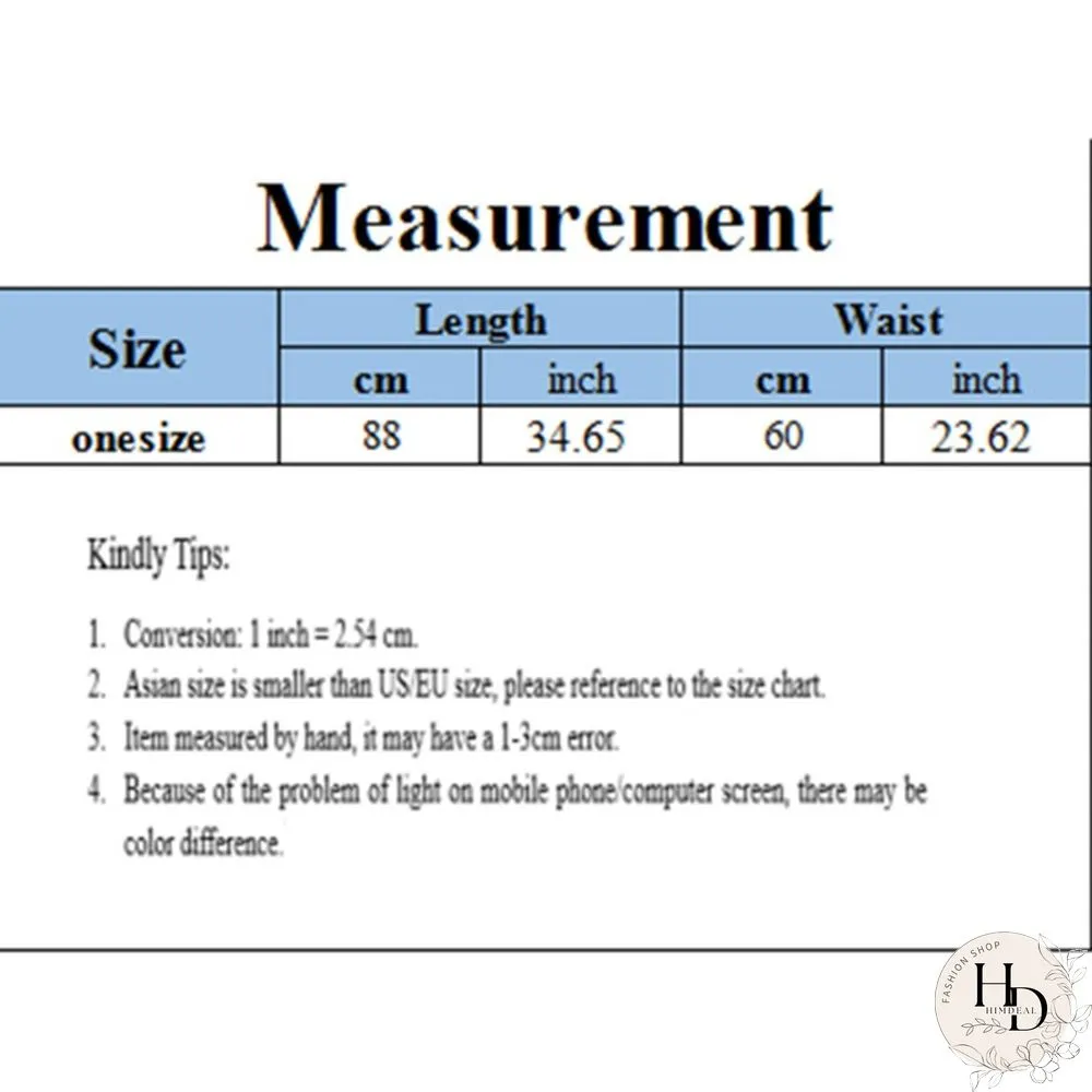 Summer New Fashion Women's Skirt One Size Multicolor Solid Pleated Skirt