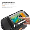 8L Bike Front Bag Waterproof Touch Screen Phone Handlebar Bag for Camping