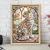 Diamond Painting-DIY Special Shaped Drill Pearl Painting Leopard(30x40cm)