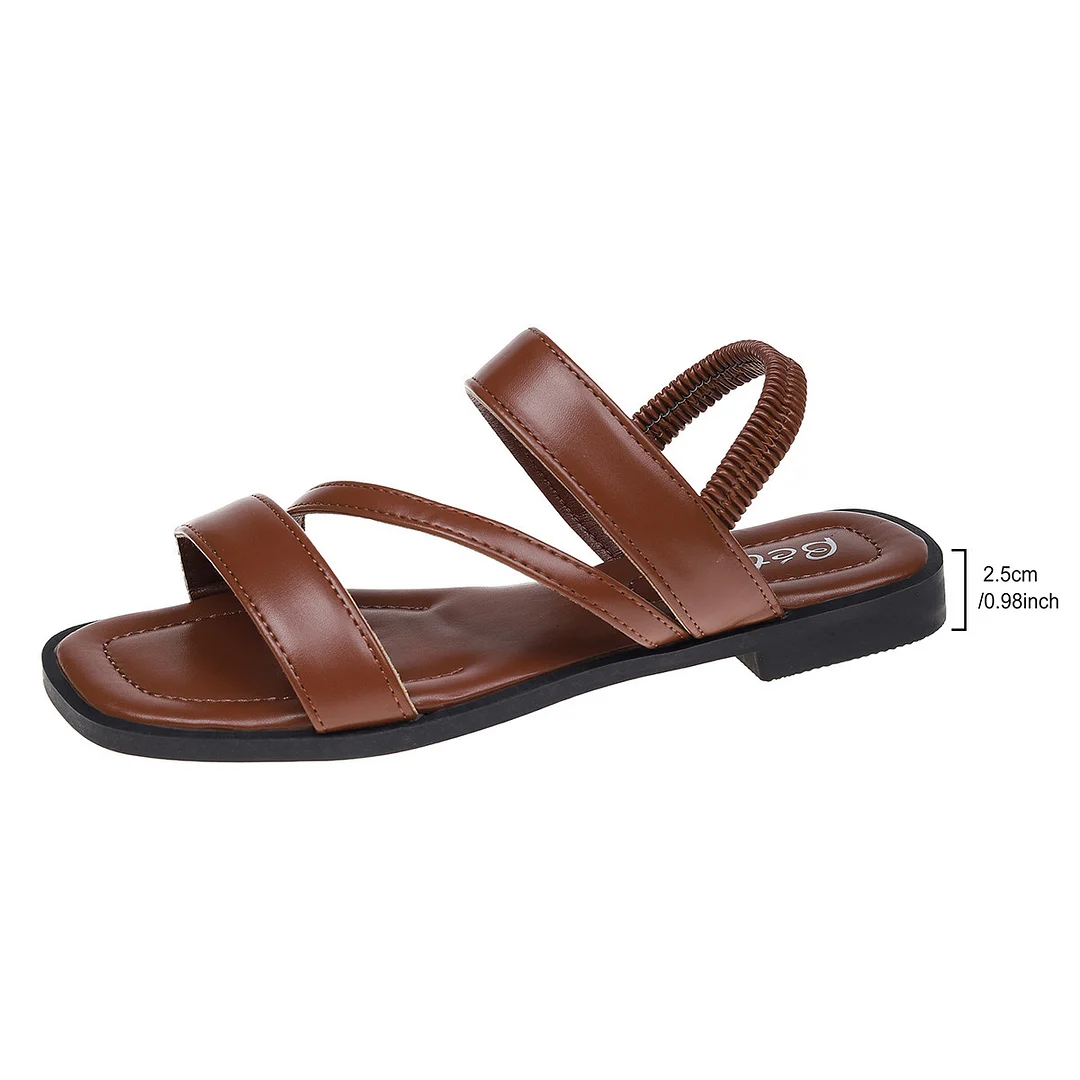 Yyvonne Cool Slippers Women 2025 Spring New Retro Leisure Beach Fashion Roman Cool Slippers Women's Trend