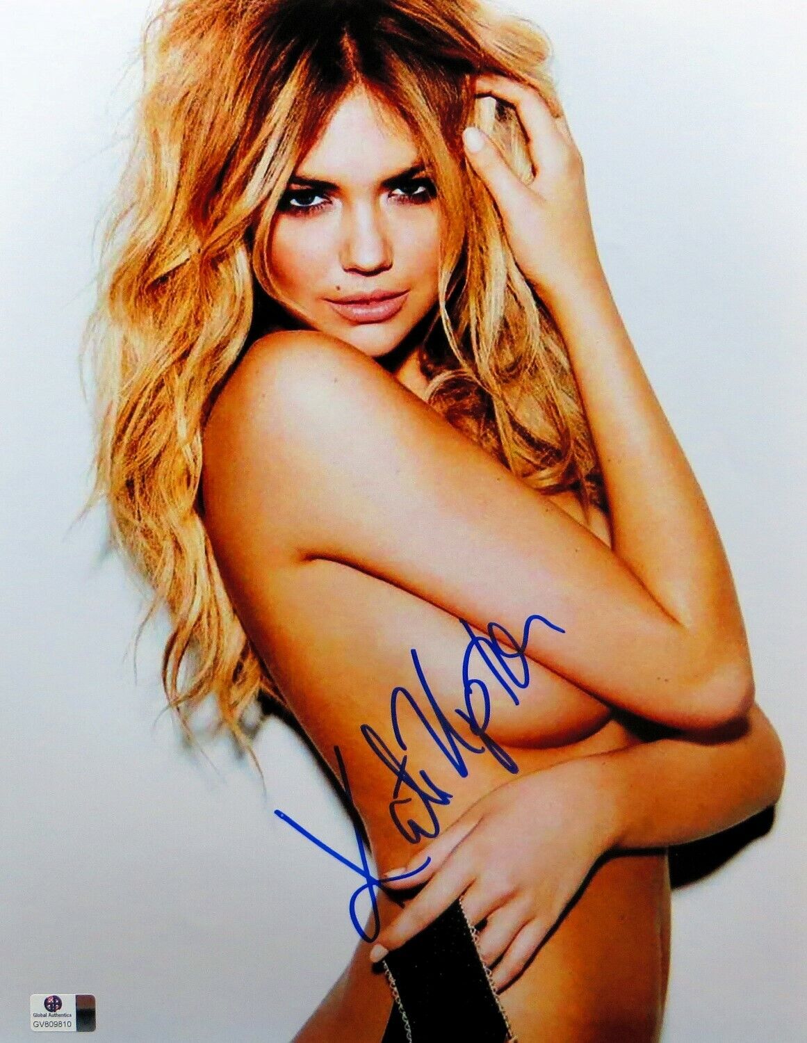 Kate Upton Signed Autographed 11X14 Photo Poster painting Sexy Gorgeous Flowing Hair GV809810