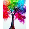 Colorful Tree-Paint By Numbers Acrylic Painting 40*50cm