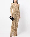 Women's Solid Color Sequins Dress