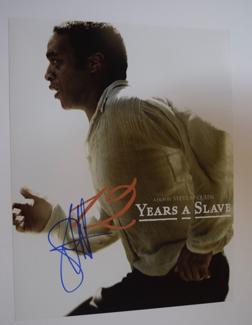 Steve McQueen Signed Autographed 11x14 Photo Poster painting 12 YEARS A SLAVE Director COA VD