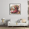 Christmas Boots And Candy House-11CT Stamped Cross Stitch 50*50cm/19.69*19.69in tapestrymarket