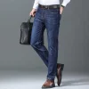 Men's Business Casual Straight Leg Jeans