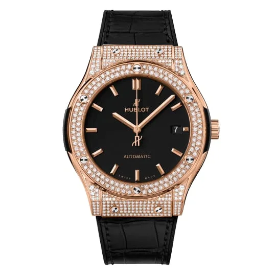 Hublot Classic Fusion King Gold Pavé Ref. # 511.OX.1181.LR.1704