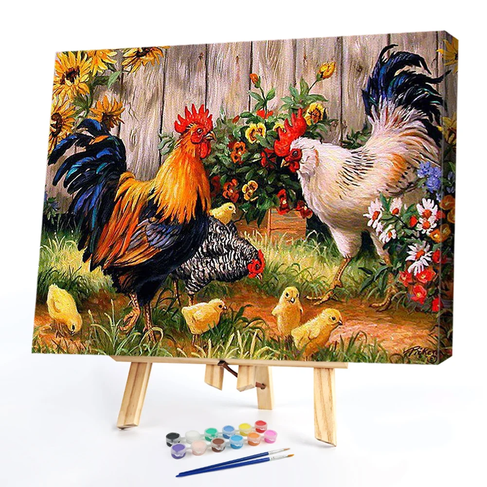 Chicken
 - Paint By Numbers(40*30CM)