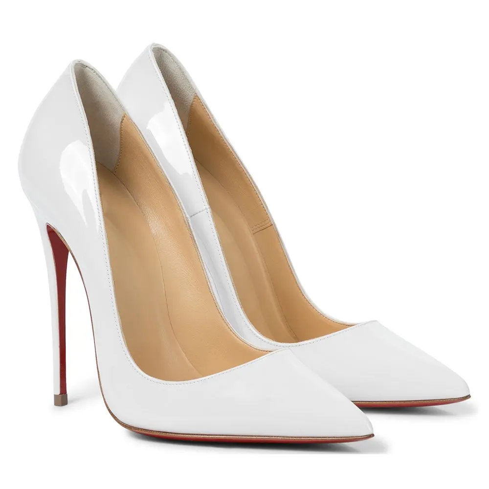 4.72" Women's Party Wedding Heels Pumps-vocosishoes