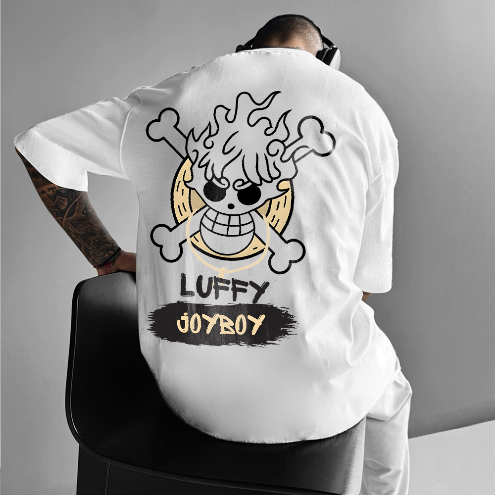 Oversized casual One Piece print T-shirt