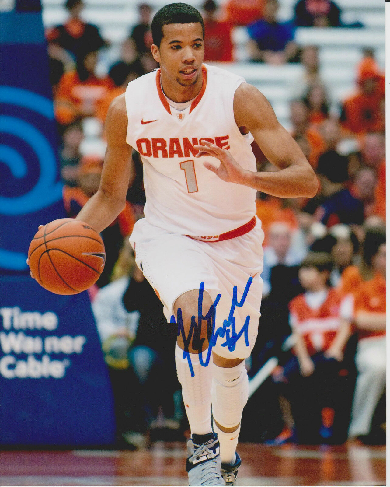 MICHAEL CARTER-WILLIAMS signed SYRACUSE 8x10 Photo Poster painting *PHILADELPHIA 76ers*