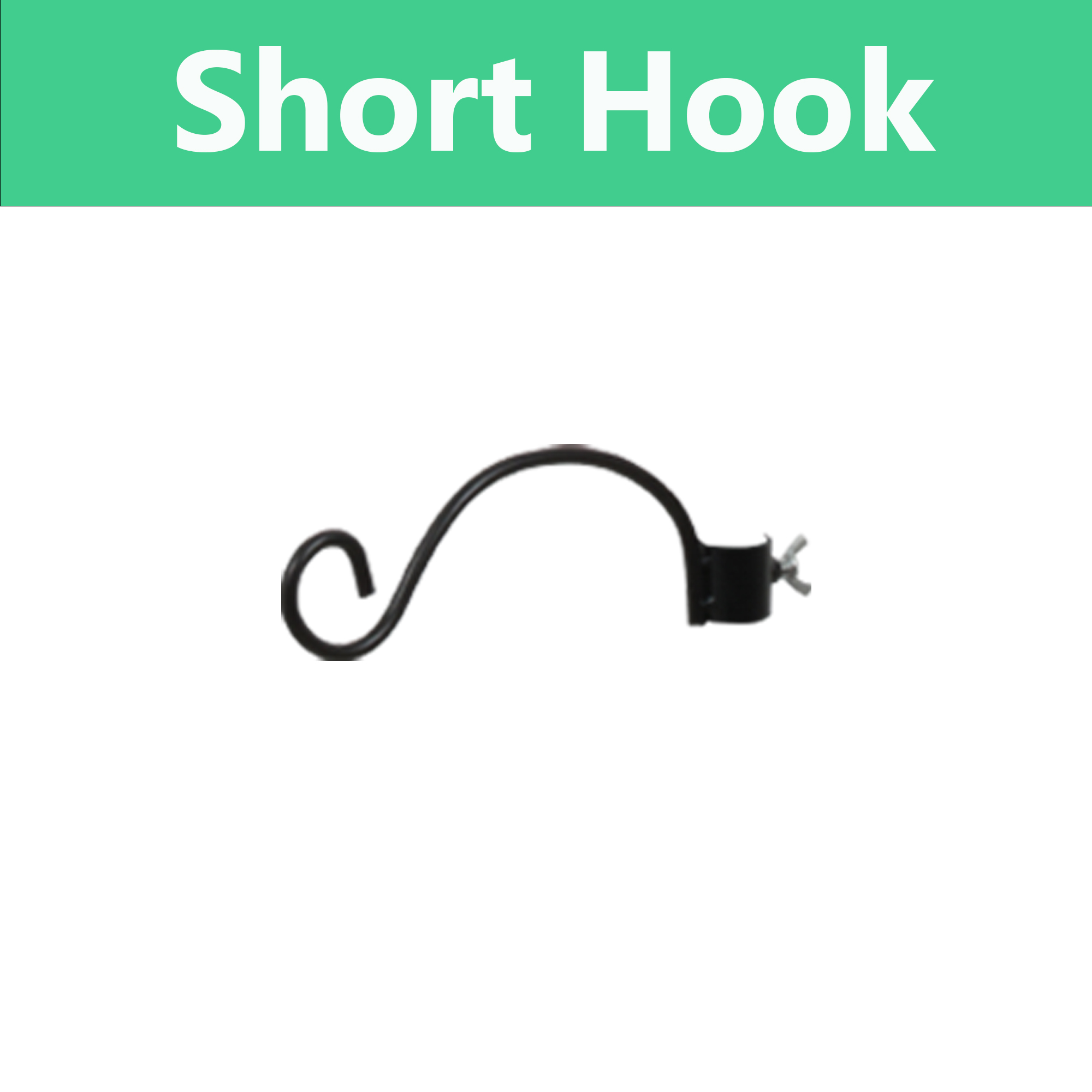 1 Hanger for LUJII Shepherds Hooks, 15-25 Days for Delivery