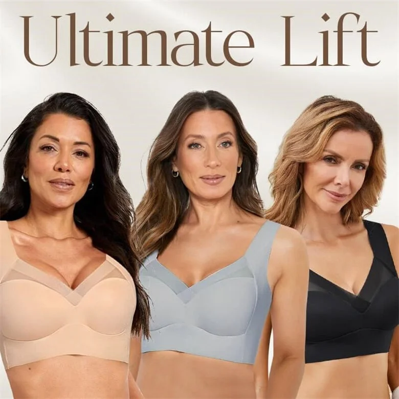 Newcavaz Bra Ultimate Lift Full-Figure Seamless Bra, Comfortable and Breathable Without Restraint