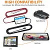 Car DVR Record Hardwire Kit 5V 2A Car Dash Cam Wire 12-30V (4 Power Outlet)