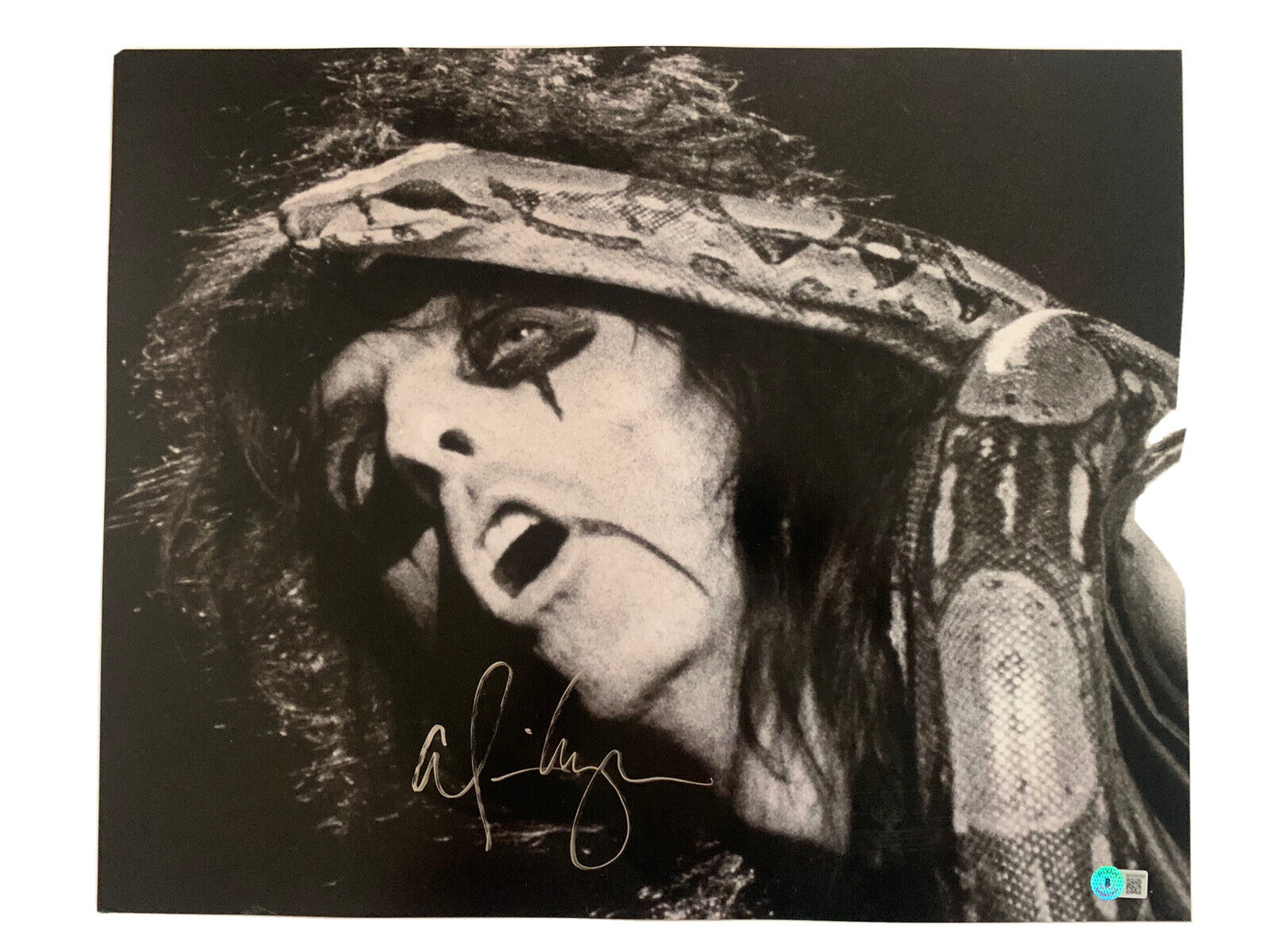 Alice Cooper Signed Autographed 16x20 HUGE Photo Poster painting #26 Nightmare BAS Certified G2