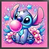 Stitch Disney-11CT Stamped Cross Stitch 40*40cm tapestrymarket