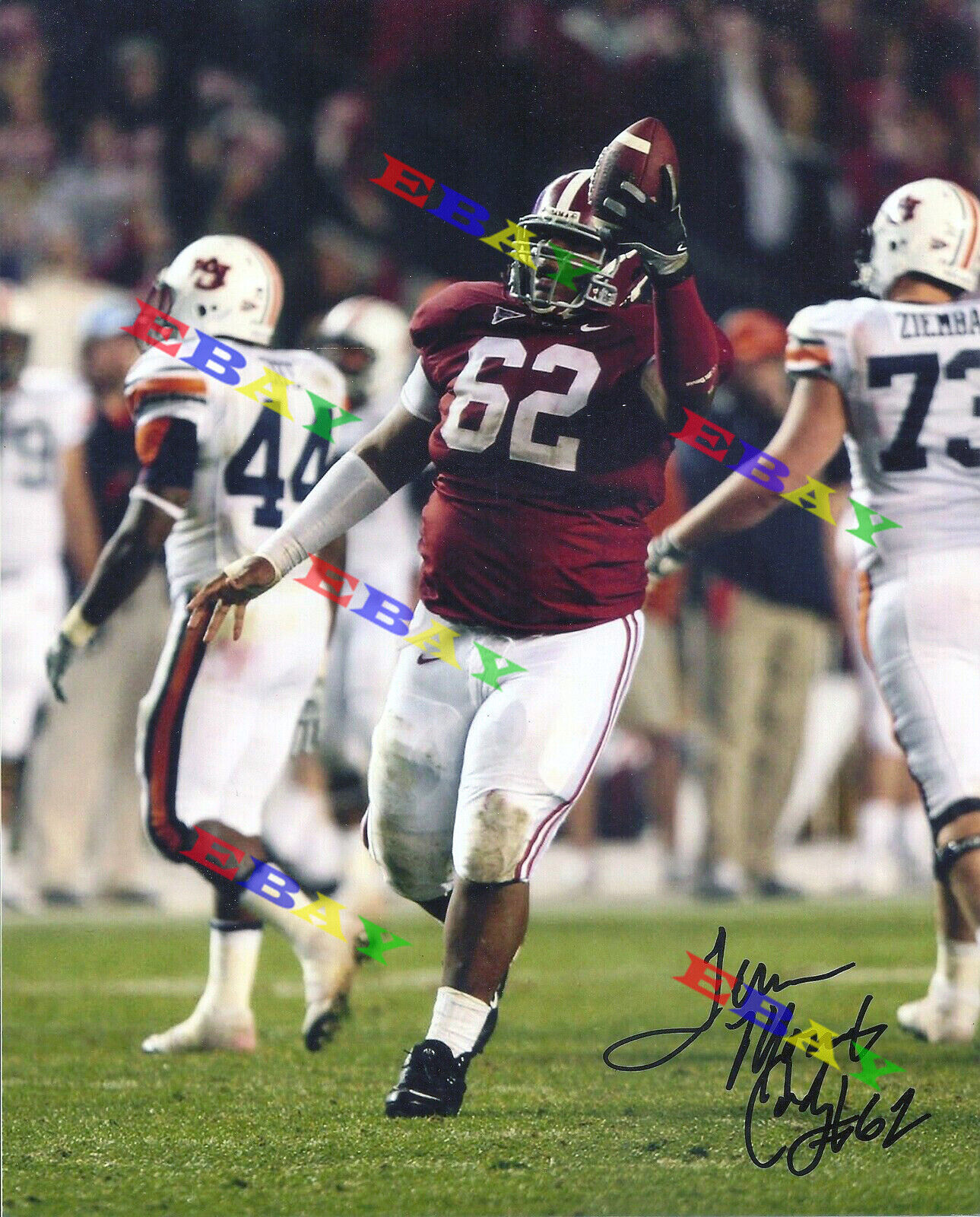 TERRENCE MOUNT CODY ALABAMA CRIMSON TIDE Signed Autographed 8x10 Photo Poster painting Reprint