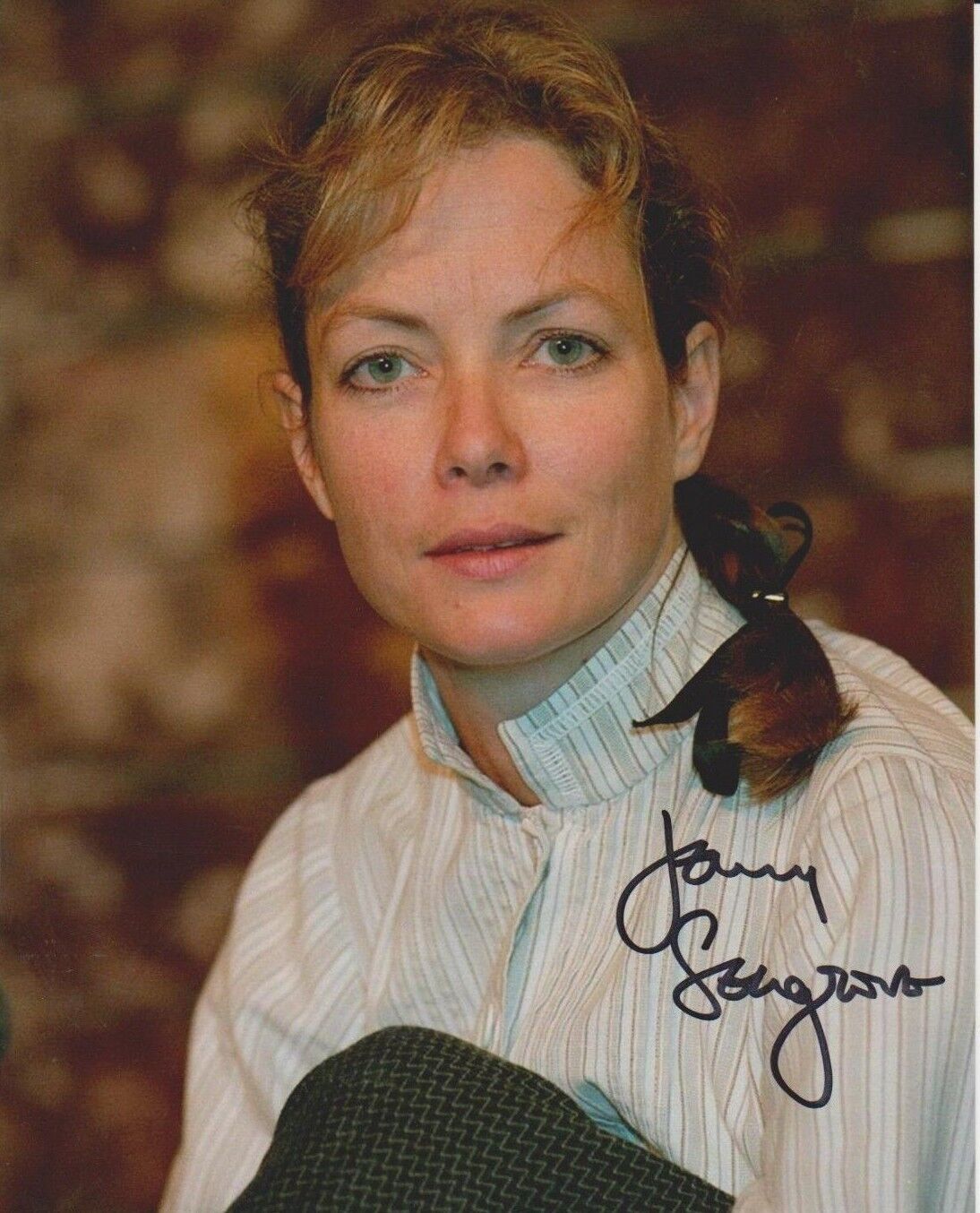 Jenny Seagrove Signed 8x10 Photo Poster painting - Star of Savage Islands (1983) - RARE!!!- G327