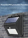 20 LED Outdoor Solar Wall Lighting Courtyard Porch Fence Street Light Lamp