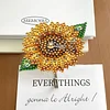 6pcs/set Special-shaped Diamond Painting Wall-mounted Key Hook Kit (Sunflower)