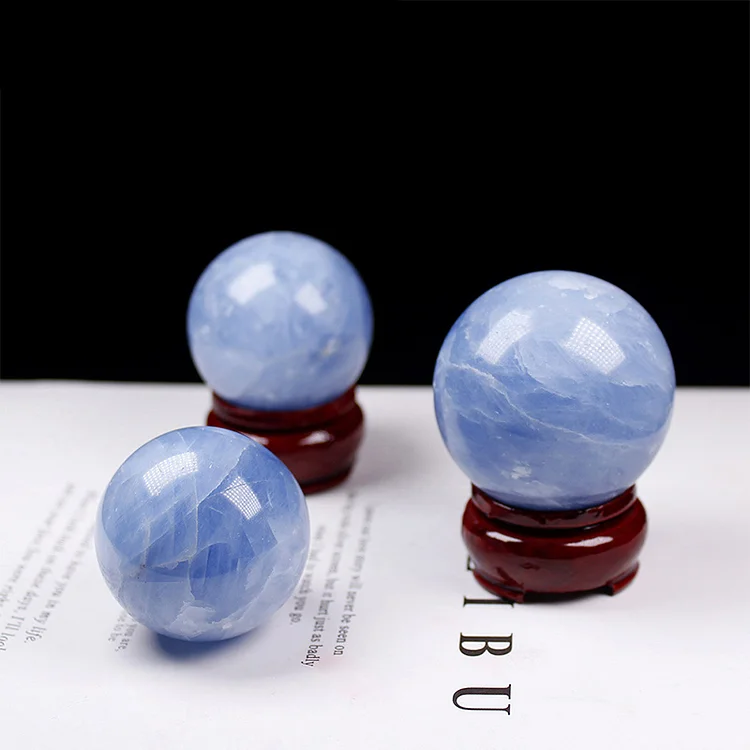Lapis Lazuli Healing Decoration Crystal Sphere