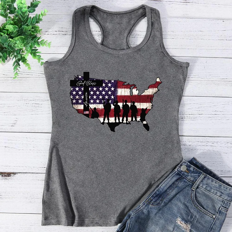 American Independence Day Vest Top-Annaletters