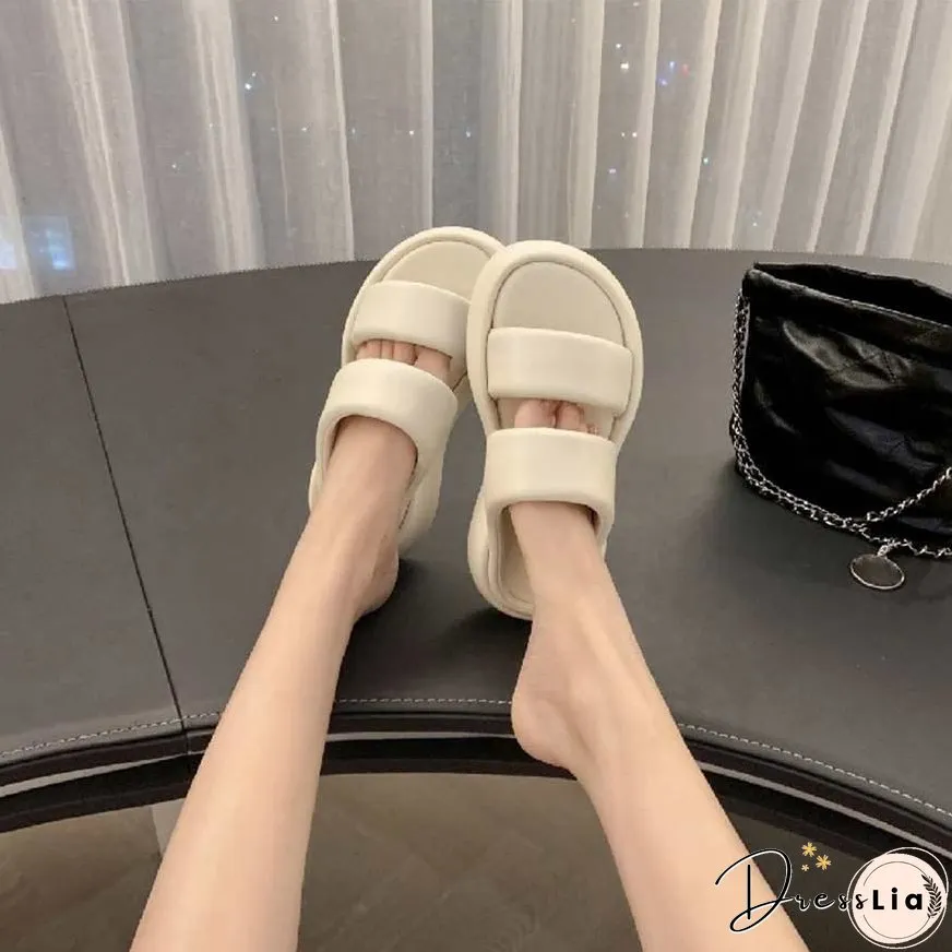 Chic Cloud Bubble Sandals