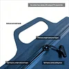 IPX8 hard-core laptop waterproof protective bag (up to 15.6 inches) document bag moisture-proof belt flame retardant