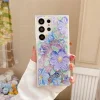 Nowe etui na telefon Quicksand Glitter Powder Luminous Flower do serii Samsung