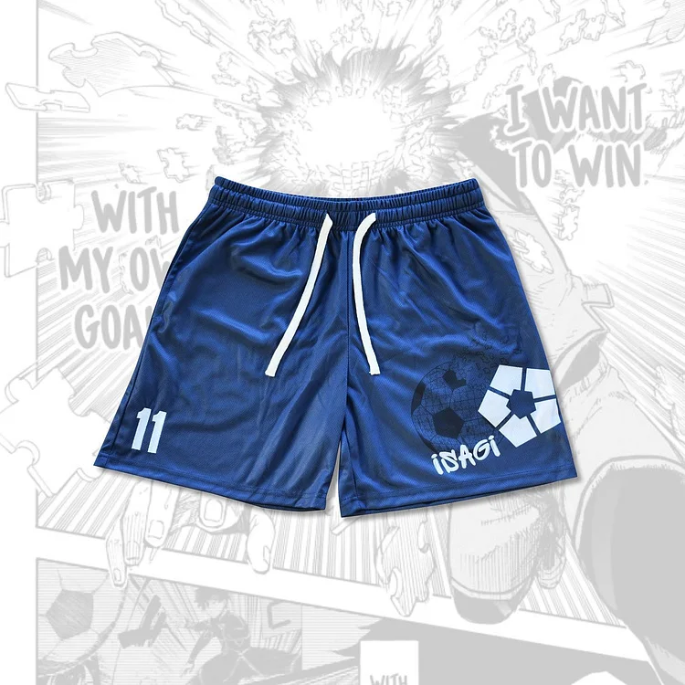 Blue Lock Shorts  - Yoichi Isagi/Meguru Bachira/Seishirō Nagi