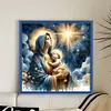 Virgin Mary-11CT Stamped Cross Stitch 40*40cm/15.75*15.75in