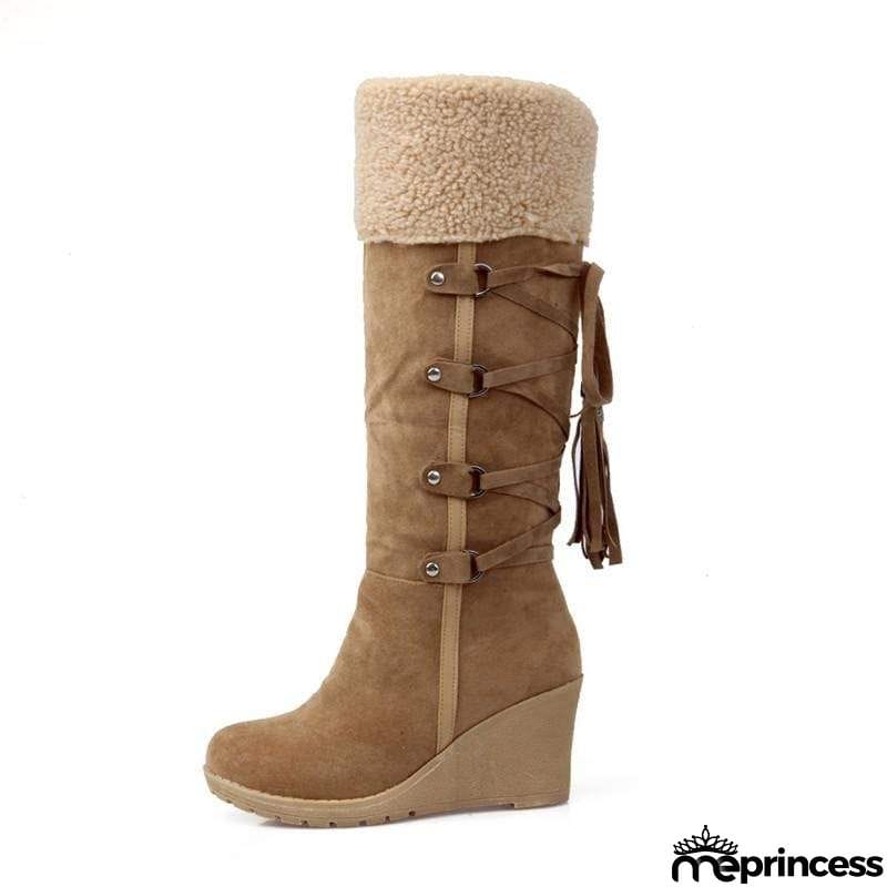 Fashion Plush Boots