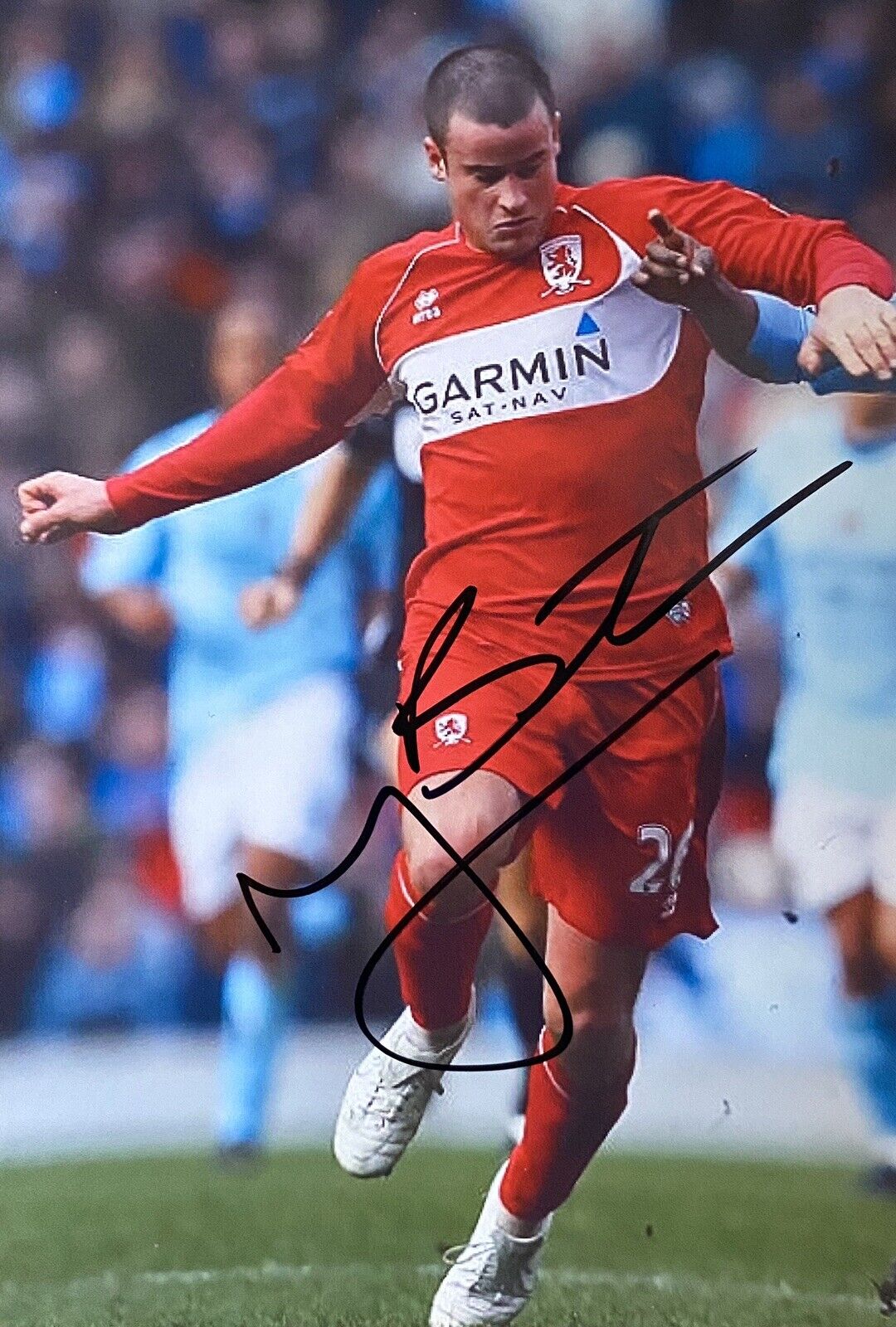 Matthew Bates Genuine Hand Signed Middlesbrough 6X4 Photo Poster painting 2