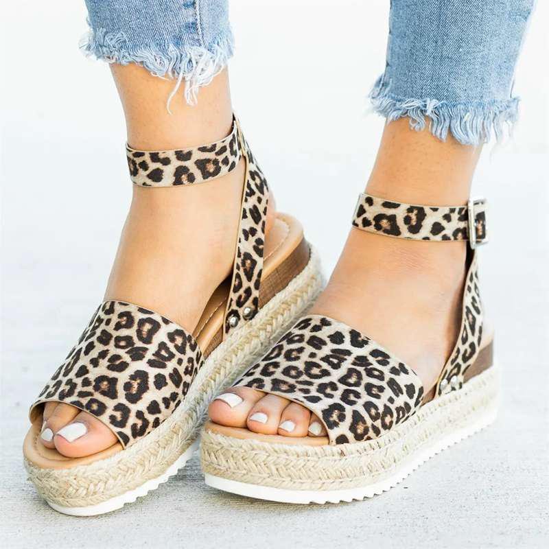 Wedges Shoes Women High Heels Sandals Summer Shoes 2022 Flip Flop Chaussures Femme Platform Sandals Plus Size 35-43 Sandalias