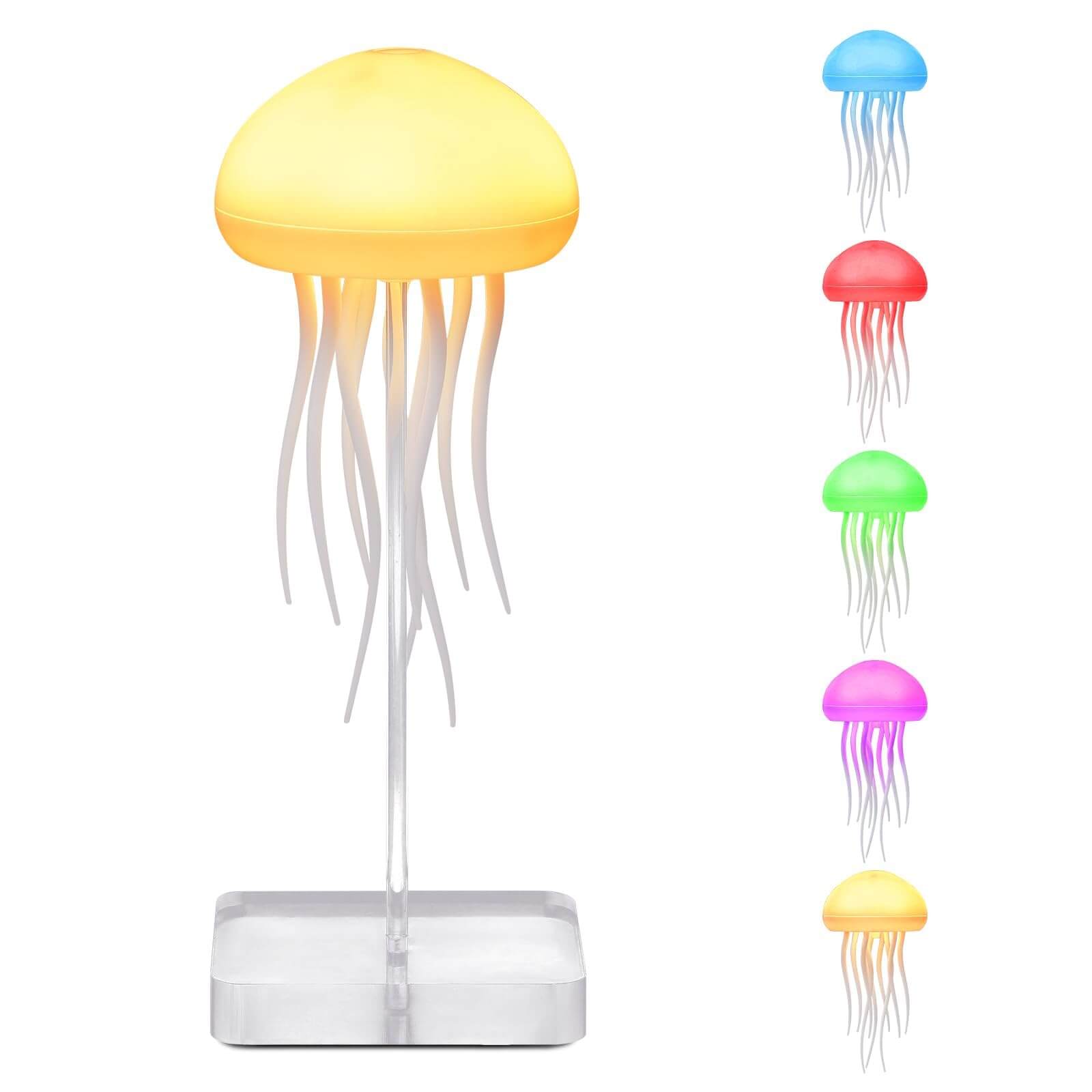 Sound-Controlled Jellyfish Lamp