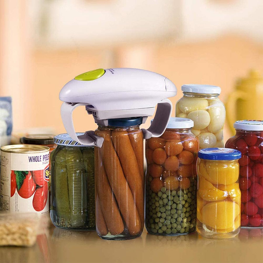 EZ Powered Jar Opener – Save Kitchen Time