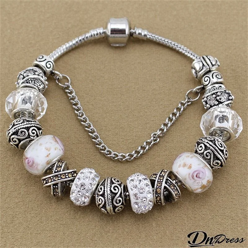 High Quality Breathtaking Multicolor Charm Beaded Bracelet