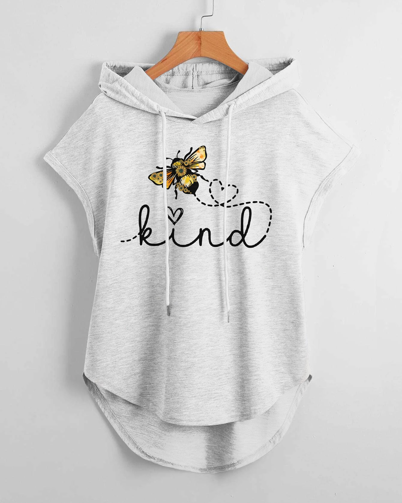 Personalized Kindness Drawstring Hooded Tee