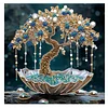 Diamond Painting-DIY Crystal Rhinestone Shell Tree